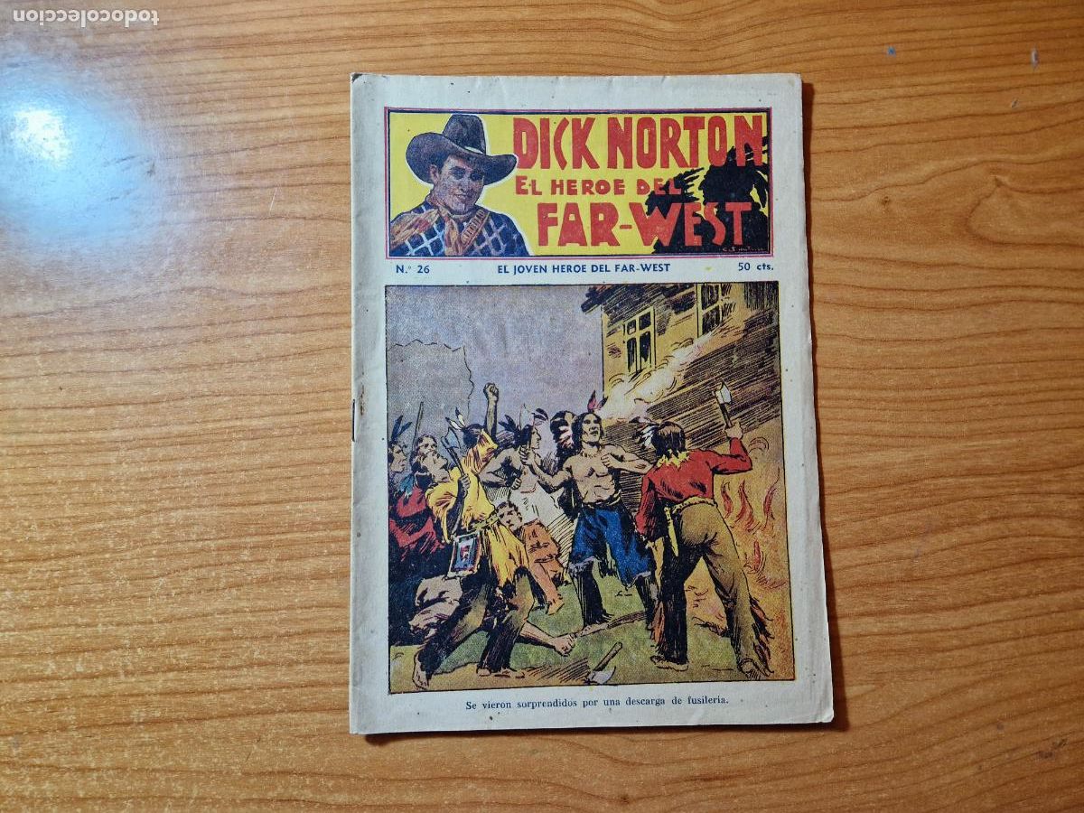 C&oacute;mics: DICK NORTON HEROE DEL FAR WEST N&ordm; 26 DE HISPANO AMERICANA - Foto 1