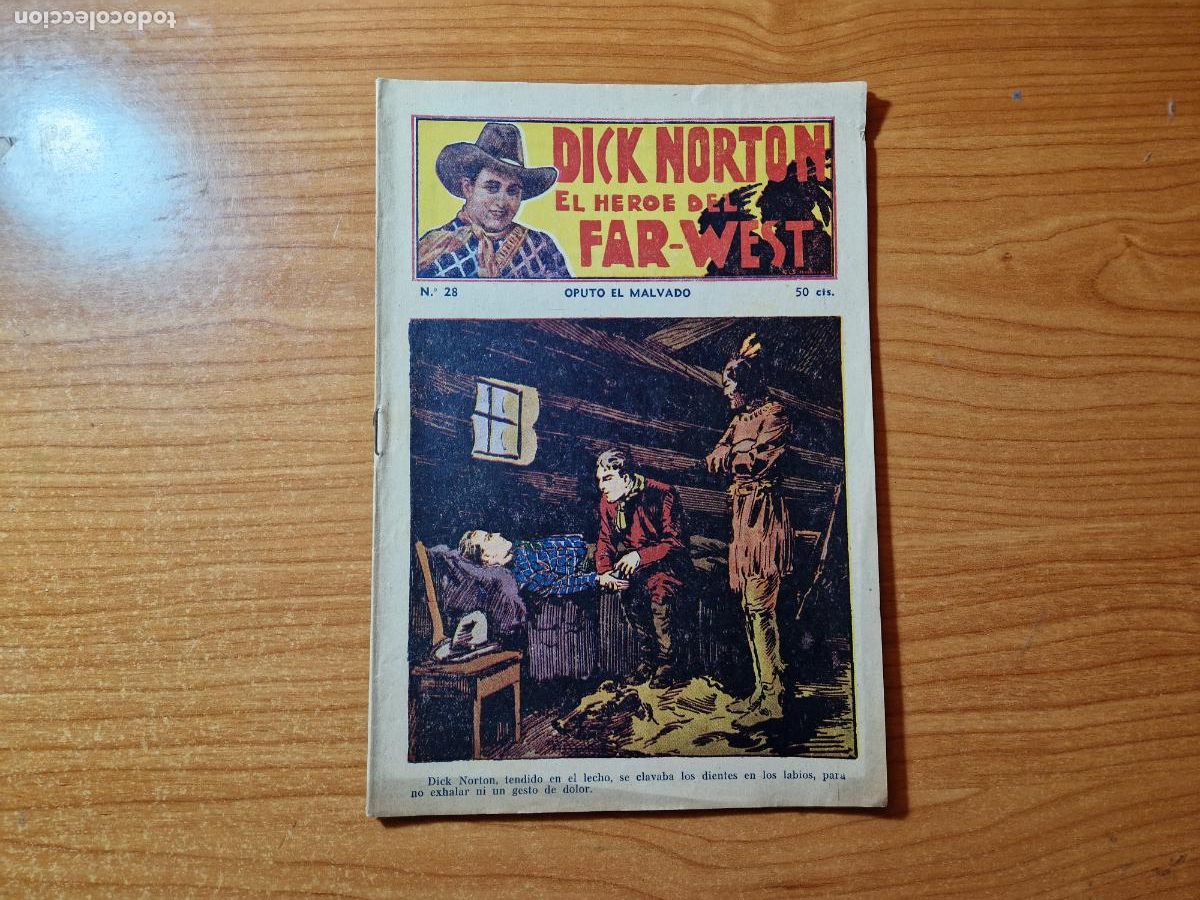 C&oacute;mics: DICK NORTON HEROE DEL FAR WEST N&ordm; 28 DE HISPANO AMERICANA - Foto 1