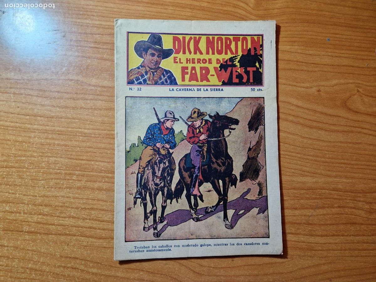 C&oacute;mics: DICK NORTON HEROE DEL FAR WEST N&ordm; 32 DE HISPANO AMERICANA - Foto 1