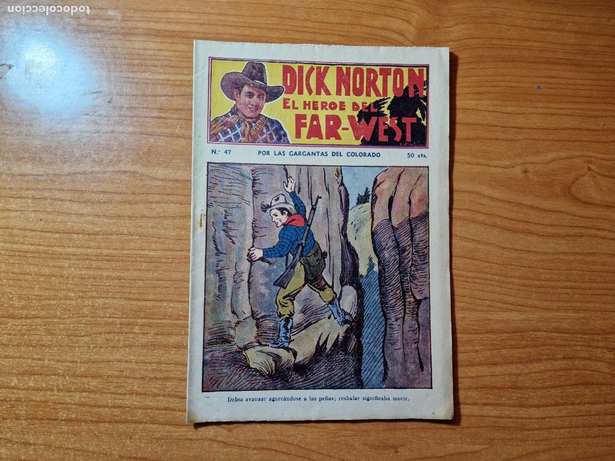 C&oacute;mics: DICK NORTON HEROE DEL FAR WEST N&ordm; 47 DE HISPANO AMERICANA - Foto 1