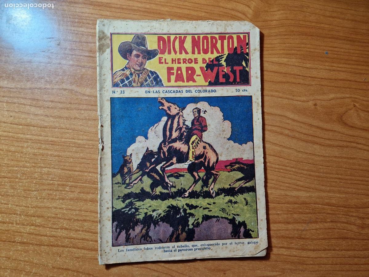 C&oacute;mics: DICK NORTON HEROE DEL FAR WEST N&ordm; 23 DE HISPANO AMERICANA - Foto 1