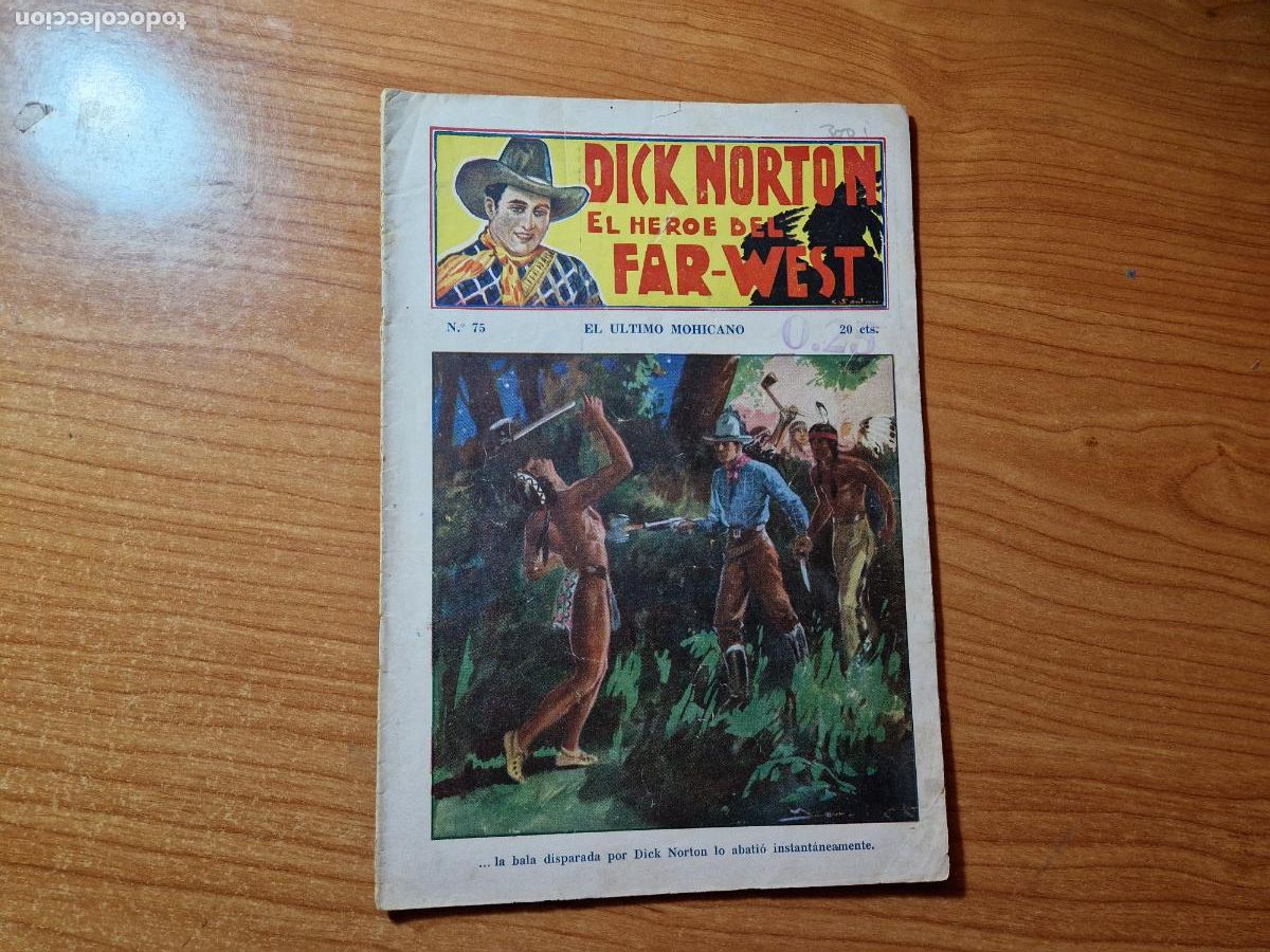 C&oacute;mics: DICK NORTON HEROE DEL FAR WEST N&ordm; 75 DE HISPANO AMERICANA - Foto 1