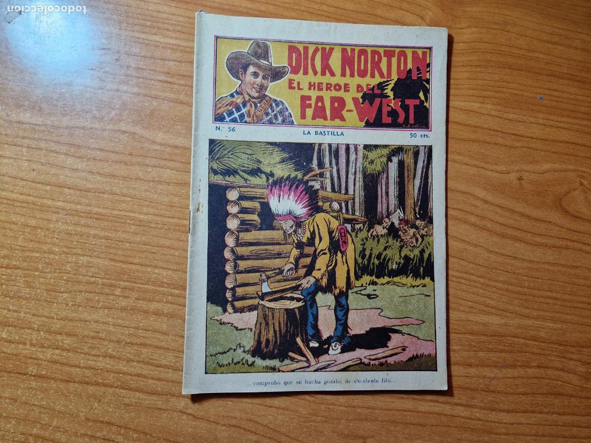 C&oacute;mics: DICK NORTON HEROE DEL FAR WEST N&ordm; 56 DE HISPANO AMERICANA - Foto 1