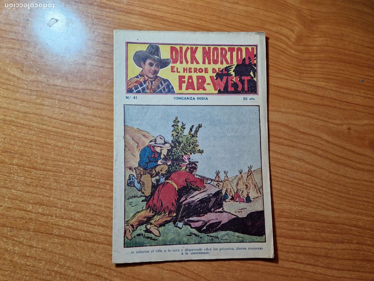 C&oacute;mics: DICK NORTON HEROE DEL FAR WEST N&ordm; 41 DE HISPANO AMERICANA - Foto 1