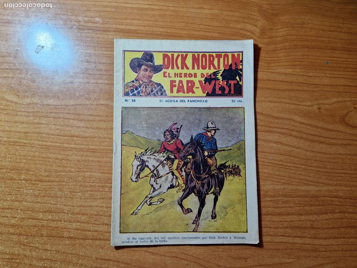 C&oacute;mics: DICK NORTON HEROE DEL FAR WEST N&ordm; 36 DE HISPANO AMERICANA - Foto 1