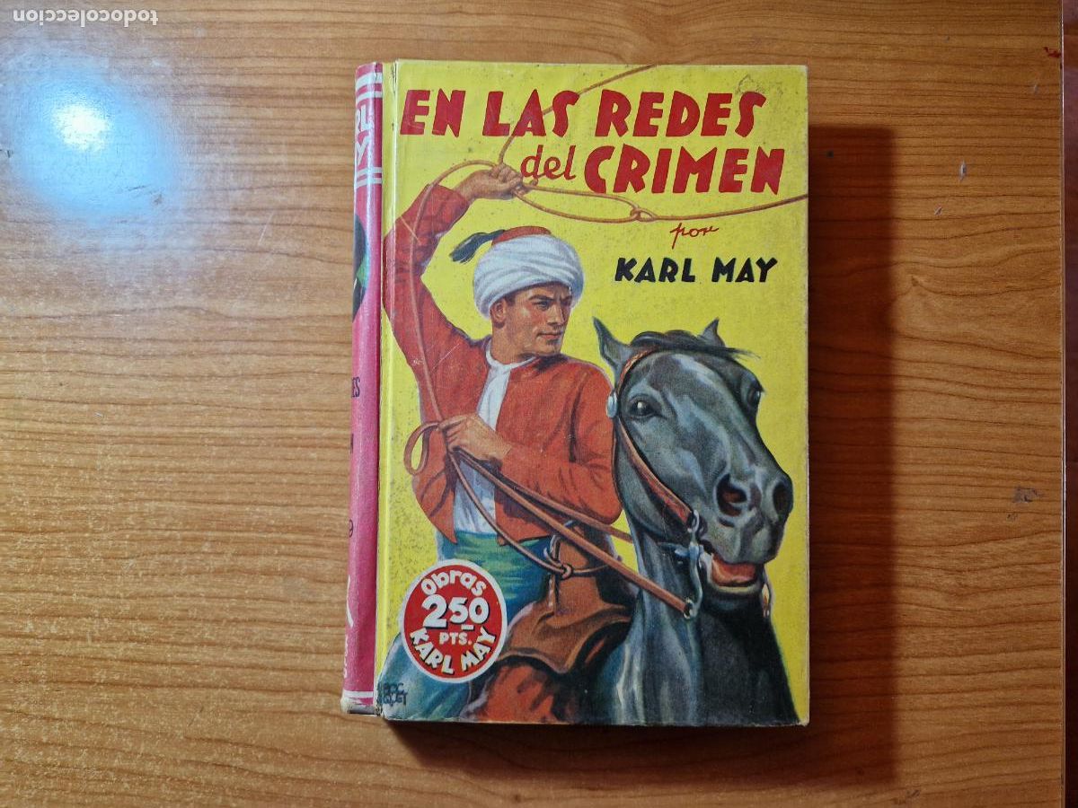 C&oacute;mics: EN LAS REDES DEL CRIMEN DE KARL MAY EDITORIAL MOLINO - Foto 1