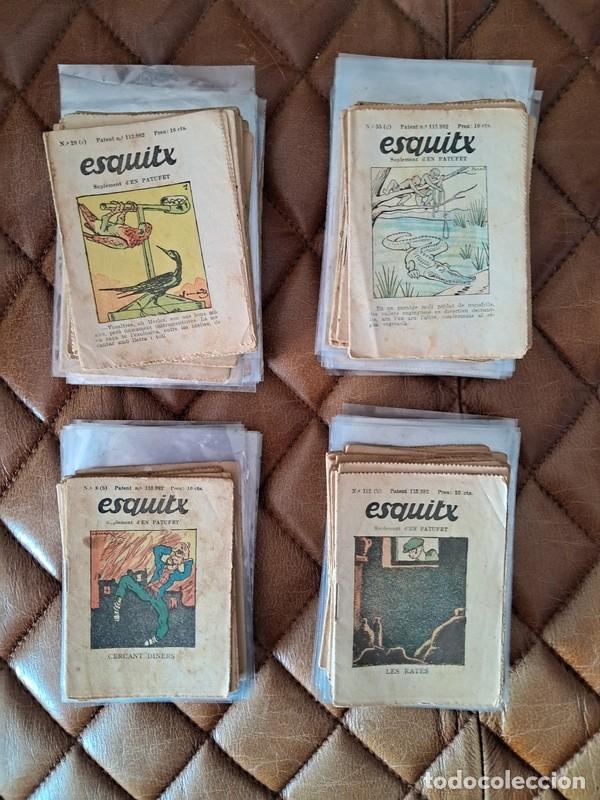 C&oacute;mics: LOTE 140 N&Uacute;MEROS ESQUITX SUPLEMENT DEN PATUFET - Foto 1