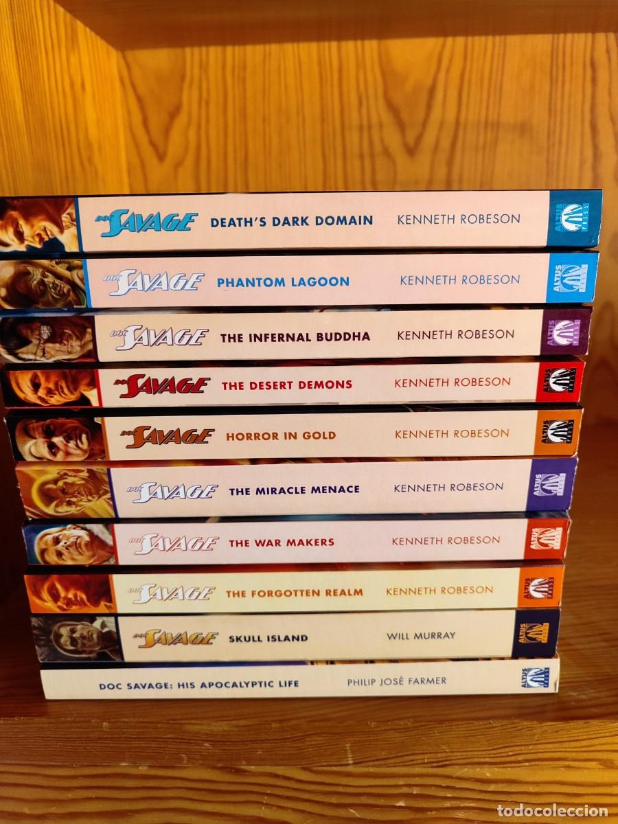 C&oacute;mics: LOTE DE LIBROS DE DOC SAVAGE - Foto 1