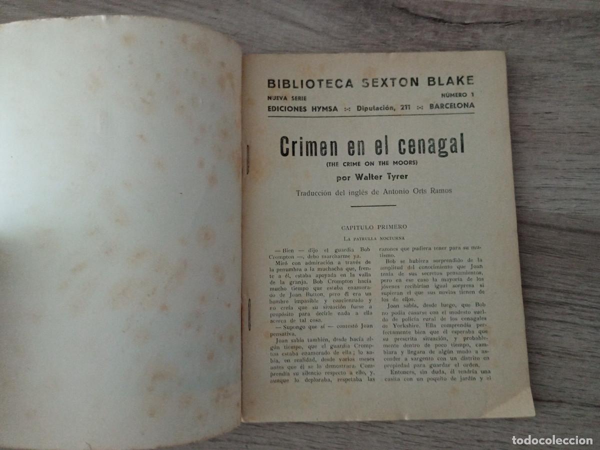C&oacute;mics: SEXTON BLAKE N&ordm; 1, CRIMEN EN EL CENAGAL - Foto 2