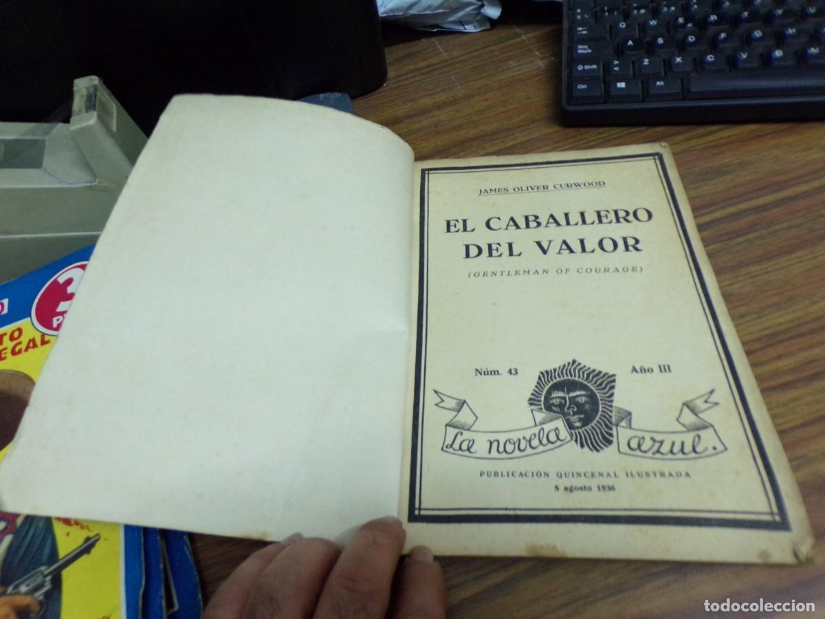 C&oacute;mics: ESTAMOS LIQUIDANDO. la novela azul el caballero del valor numero 43 - Foto 4
