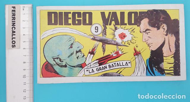 C&oacute;mics: DIEGO VALOR LA GRAN BATALA, N&ordm; 9 FACSIMIL IBEROCOMIC-MAN 1987 - Foto 1