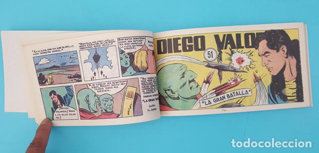 C&oacute;mics: DIEGO VALOR LA GRAN BATALA, N&ordm; 9 FACSIMIL IBEROCOMIC-MAN 1987 - Foto 2