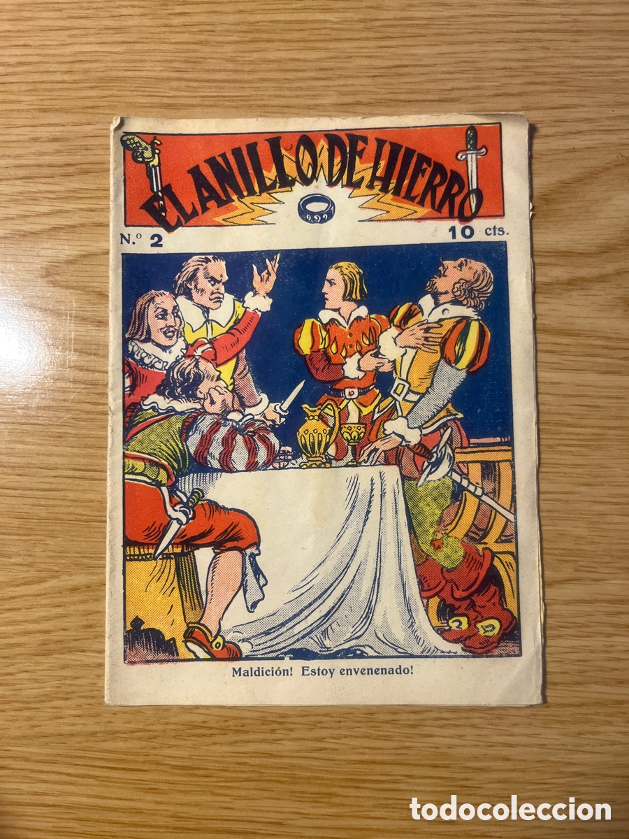 C&oacute;mics: EL ANILLO DE HIERRO, N&Uacute;MERO 2, (a ADMINISTRACI&Oacute;N BARBARA), RAROS!!! - Foto 1