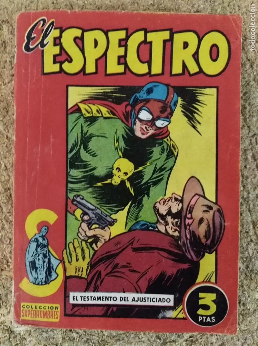 C&oacute;mics: El Espectro 3.El Testamento del Ajusticiado.Editorial Bruguera - Foto 1