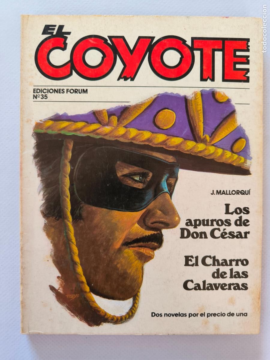 C&oacute;mics: EL COYOTE N&ordm; 35 - J. MALLORQUI - EDICIONES FORUM (GM) - Foto 1
