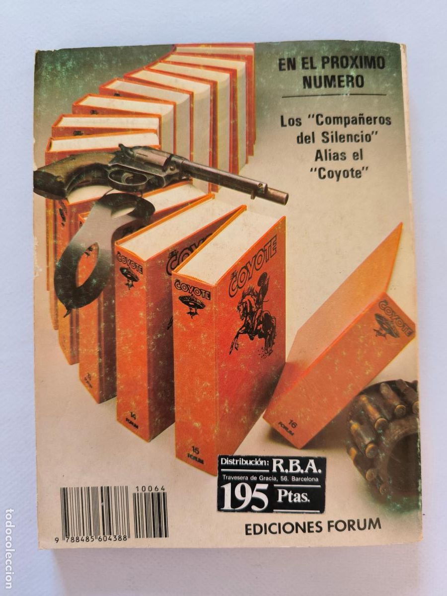 C&oacute;mics: EL COYOTE N&ordm; 64 - J. MALLORQUI - EDICIONES FORUM (I&Ntilde;) - Foto 3