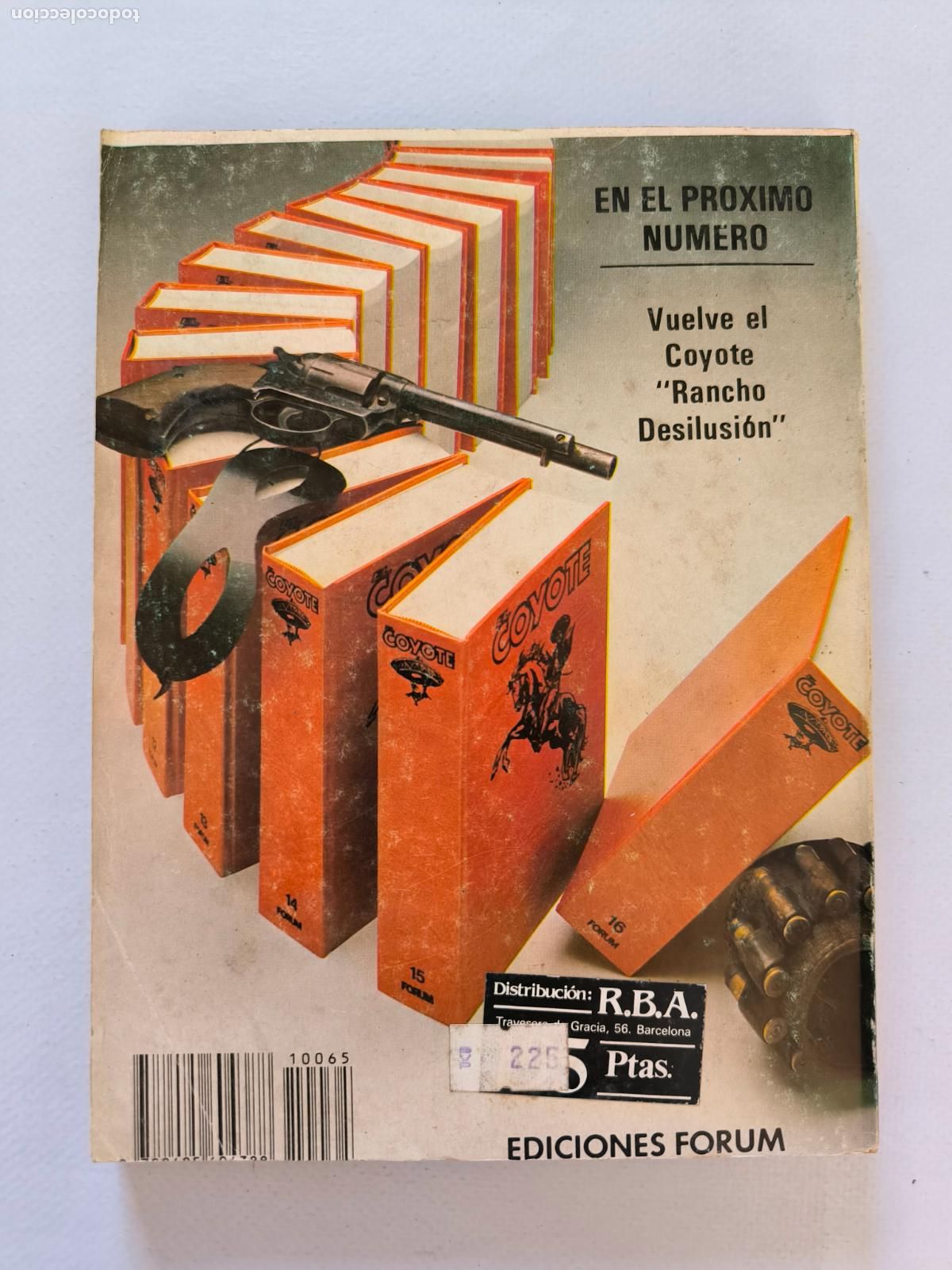 C&oacute;mics: EL COYOTE N&ordm; 65 - J. MALLORQUI - EDICIONES FORUM (I&Ntilde;) - Foto 2