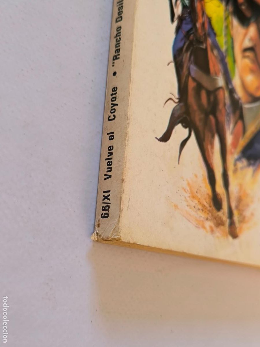 C&oacute;mics: EL COYOTE N&ordm; 66 - J. MALLORQUI - EDICIONES FORUM (IK) - Foto 2
