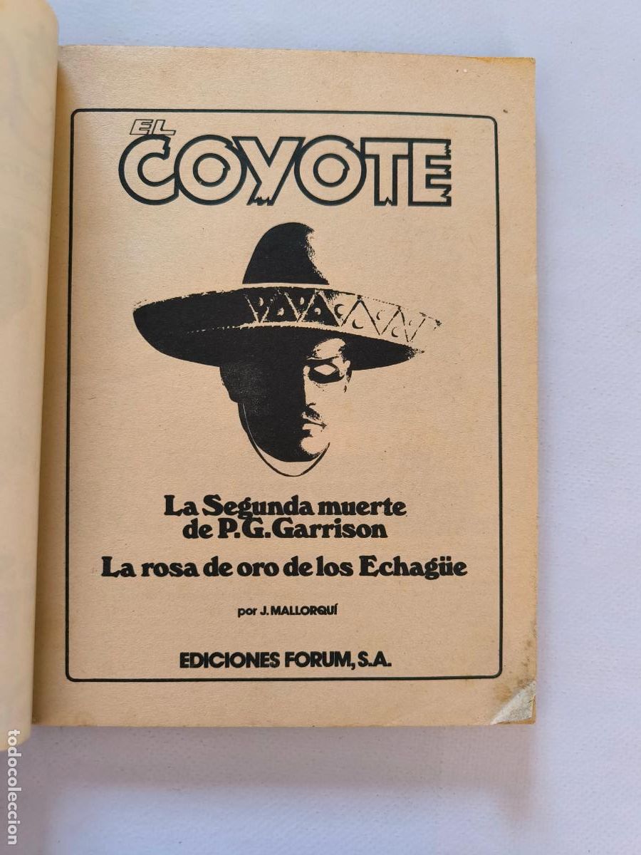 C&oacute;mics: EL COYOTE N&ordm; 95 - J. MALLORQUI - EDICIONES FORUM (FW) - Foto 2
