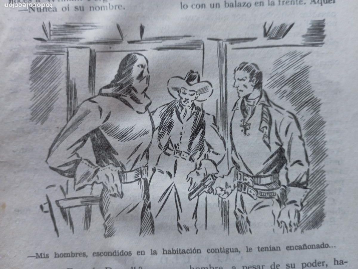C&oacute;mics: EL SHERIFF N&ordm; 13 - LA SERPIENTE AZUL - ILUSTRAN A.L&Oacute;PEZ RUBIO Y LAFFOND - Foto 5