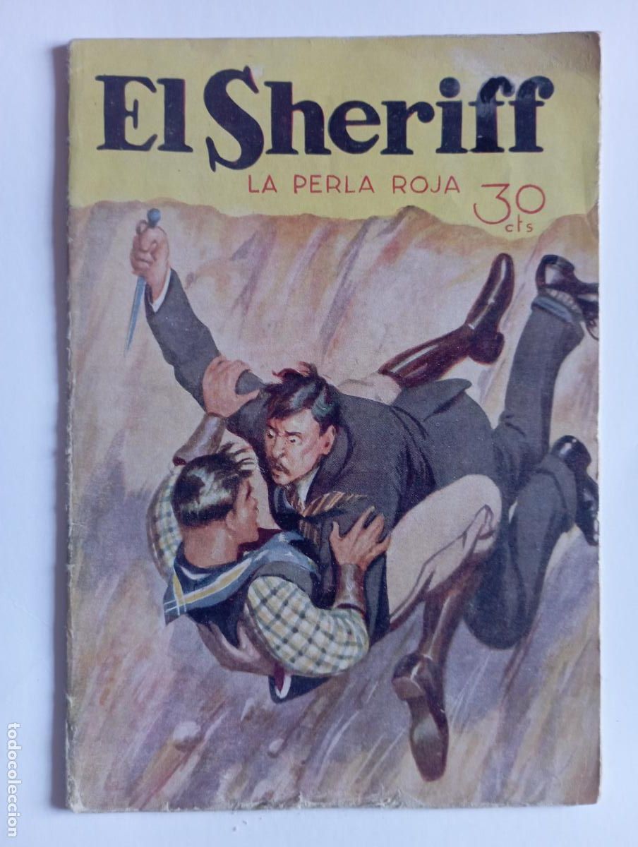 C&oacute;mics: EL SHERIFF N&ordm; 232 LA PERLA ROJA - EDITORIAL FENIX 1933 - Foto 1