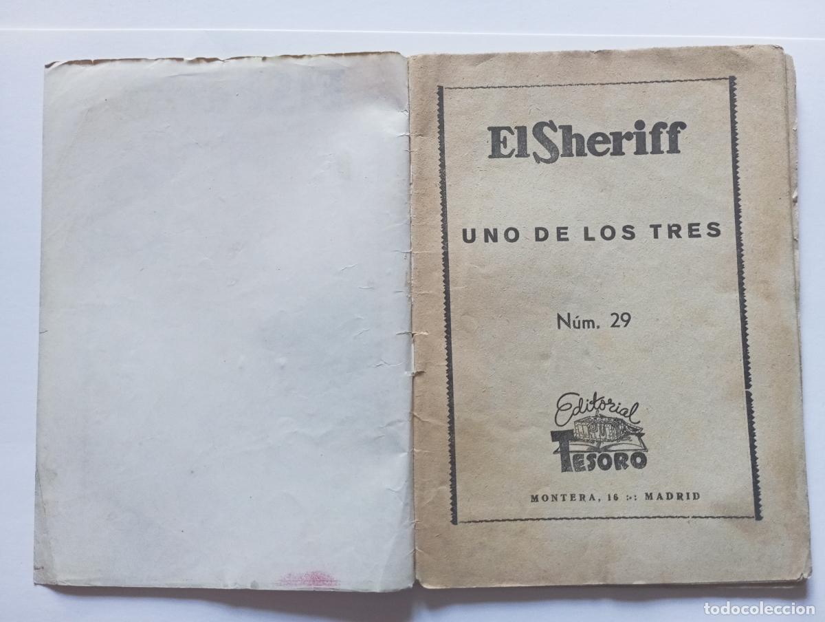 C&oacute;mics: EL SHERIFF N&ordm; 29 - UNO DE LOS TRES - Foto 2