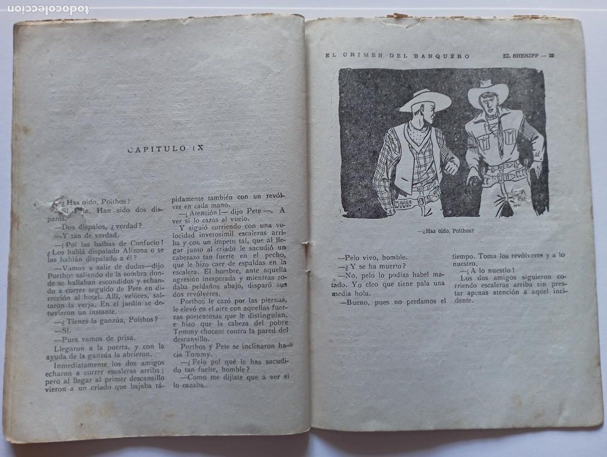 C&oacute;mics: EL SHERIFF N&ordm; 23 - EL CR&Iacute;MEN DEL BANQUERO - Foto 6