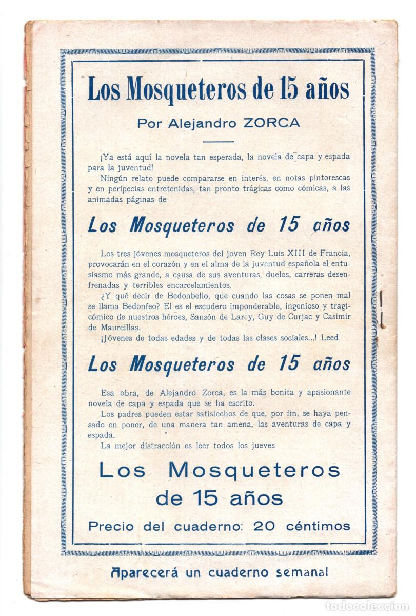 C&oacute;mics: LOS MOSQUETEROS DE QUINCE A&Ntilde;OS N&ordm;4 - Foto 2