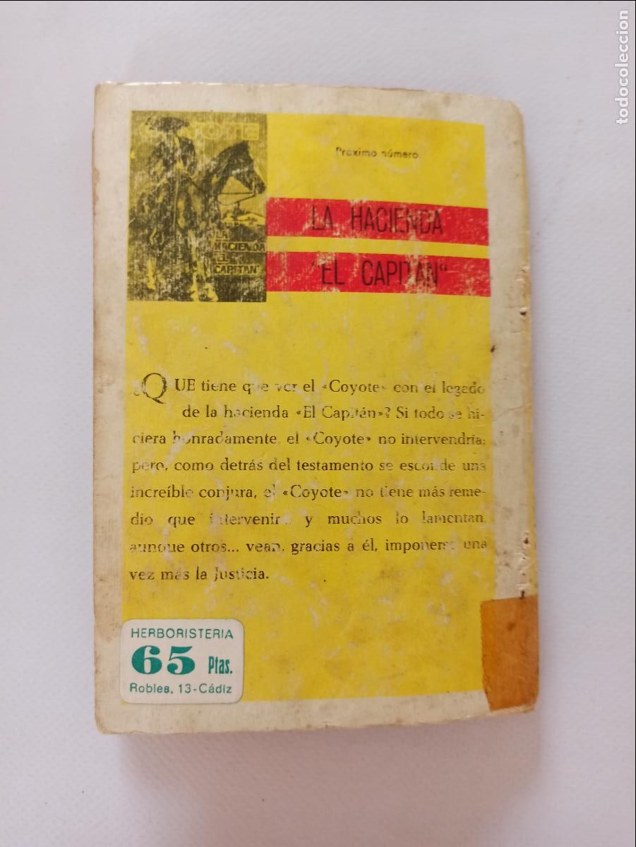 C&oacute;mics: EL COYOTE N&ordm; 82 - SANGRE EN LA CUENCA DEL AMARILLO - J. MALLORQUI - EDICIONES CID (D3) - Foto 6