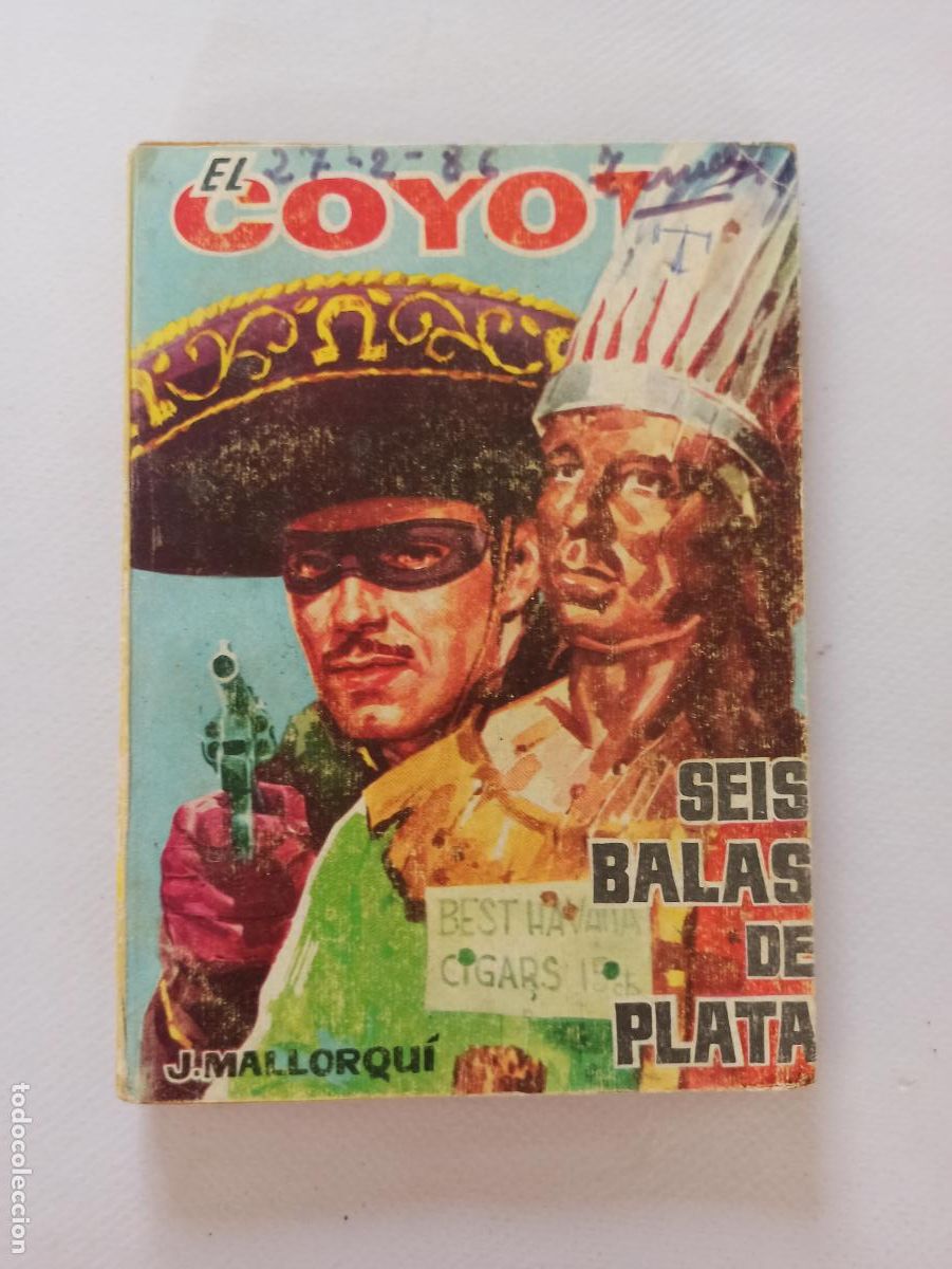 C&oacute;mics: EL COYOTE N&ordm; 76 - SEIS BALAS DE PLATA - J. MALLORQUI - EDICIONES CID (D3) - Foto 1