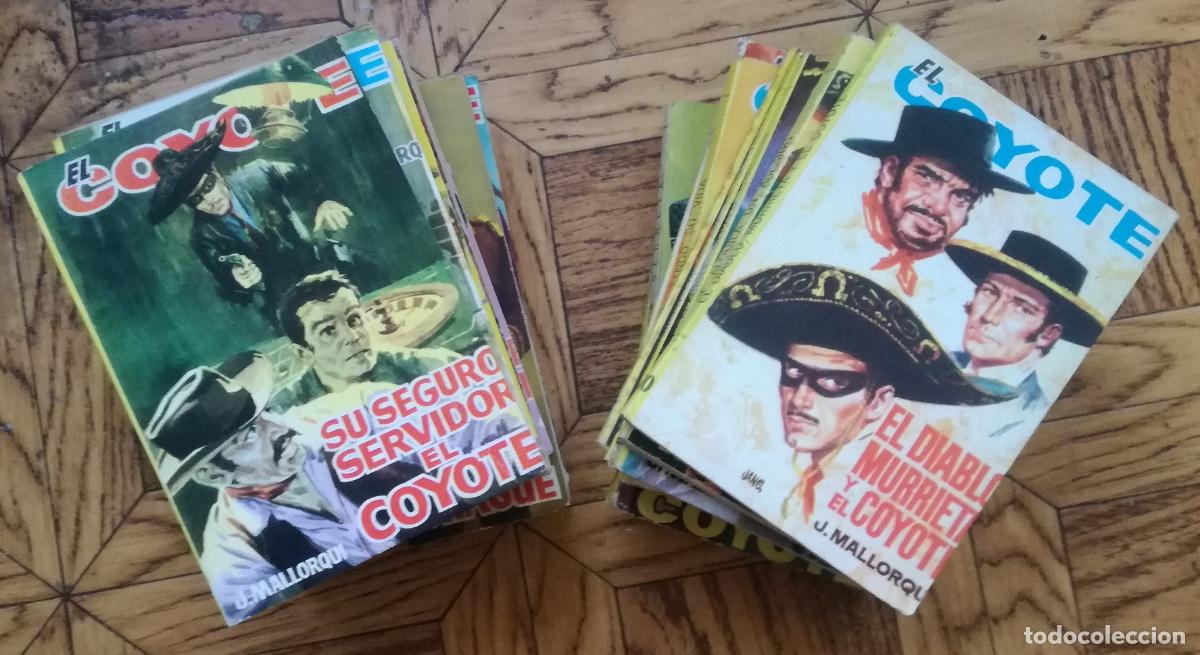 C&oacute;mics: Bolsilibros pulp, El Coyote: Lote de 25 bolsilibros pulp - Foto 1