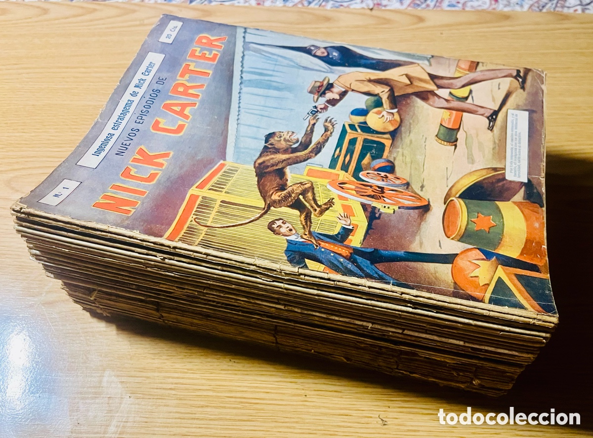 C&oacute;mics: NUEVOS EPISODIOS DE NICK C&Aacute;RTER, 49 N&Uacute;MEROS DE 50, (RAMON SOPENA) - Foto 1