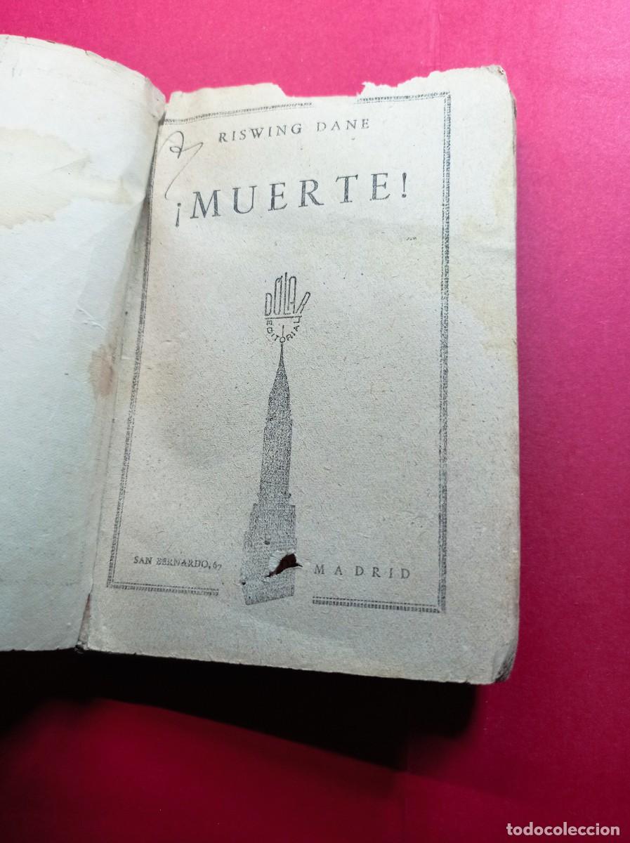 C&oacute;mics: &iexcl;MUERTE! RISWING DANE. COLECCI&Oacute;N C.I.A. N&ordm; 49. EDITORIAL DOLAR. - Foto 2