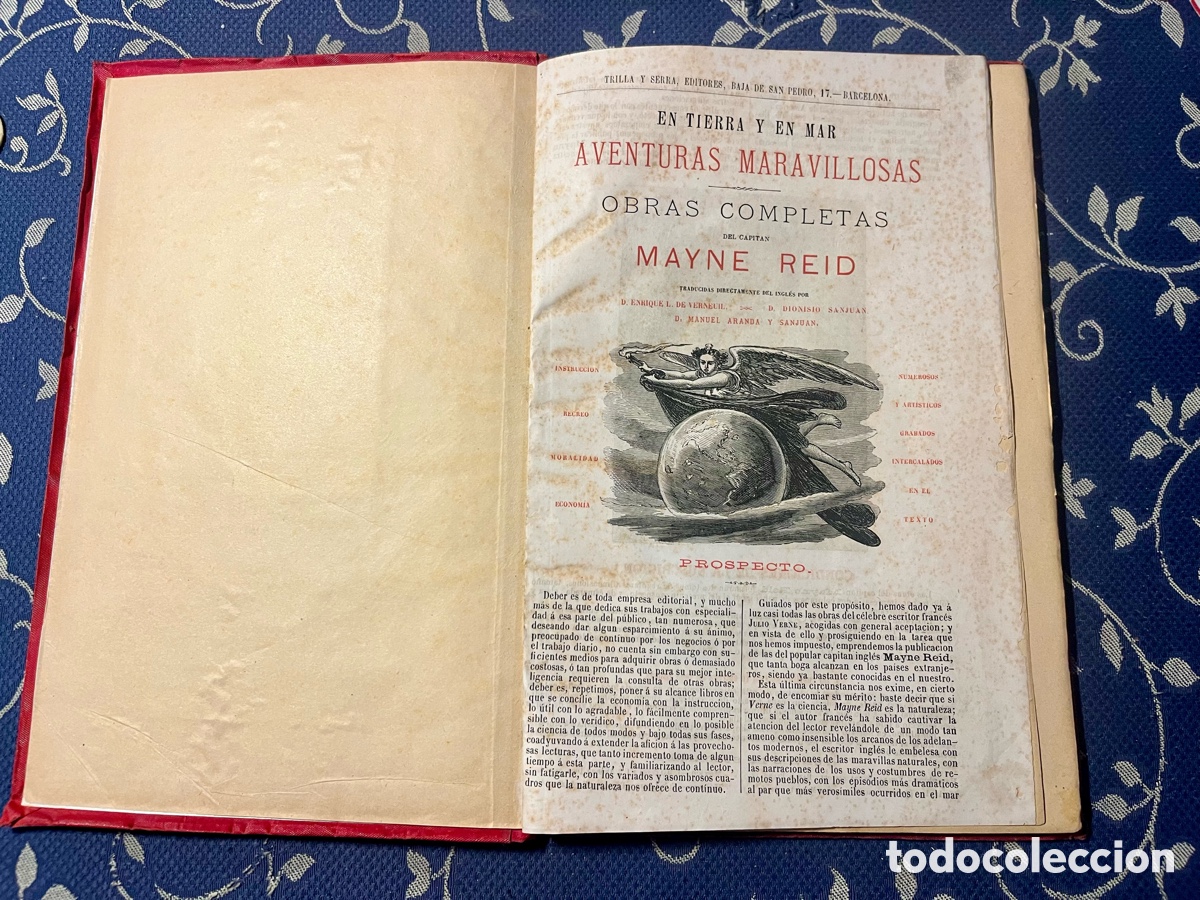 C&oacute;mics: OBRAS COMPLETAS DEL CAPIT&Aacute;N MAYNE RE&Iacute;D, (EDICIONES SEIX), BIBLIOTECA ESCOGIDA!! - Foto 3