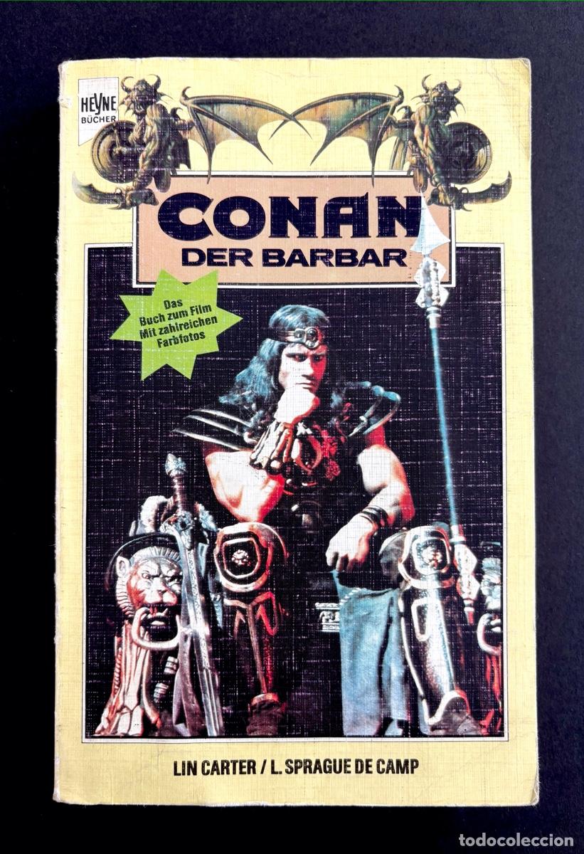 C&oacute;mics: CONAN NOVELA 1982 CON FOTOGRAMAS DE LA PELICULA - Foto 1