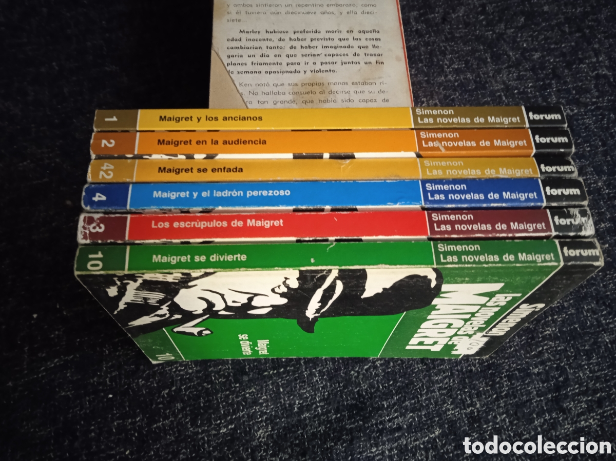 C&oacute;mics: SIMENON - LAS NOVELAS DE MAIGRET -LOTE DE 13 EJEMPLARES -ED. PLANETA - Foto 4