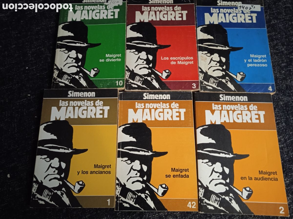 C&oacute;mics: SIMENON - LAS NOVELAS DE MAIGRET -LOTE DE 13 EJEMPLARES -ED. PLANETA - Foto 3