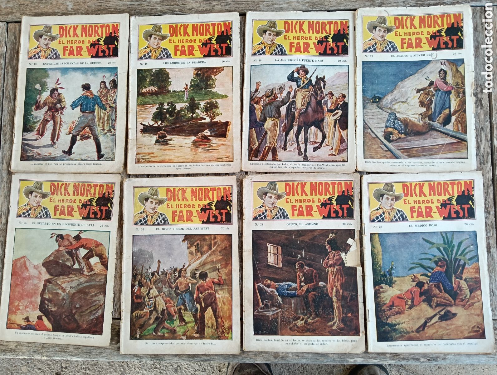 C&oacute;mics: 26 novelas, Dick Norton,el heroe del far-west - Foto 1