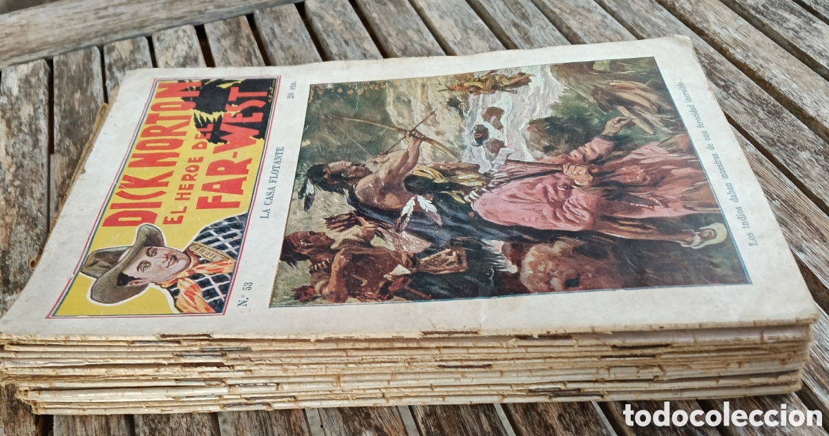 C&oacute;mics: 26 novelas, Dick Norton,el heroe del far-west - Foto 6