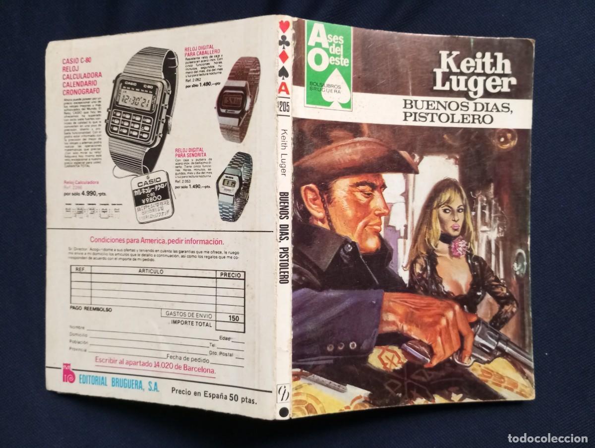 C&oacute;mics: BUENOS DIAS PISTOLERO - KEITH LUGER - ASES DEL OESTE 1205 - Foto 1