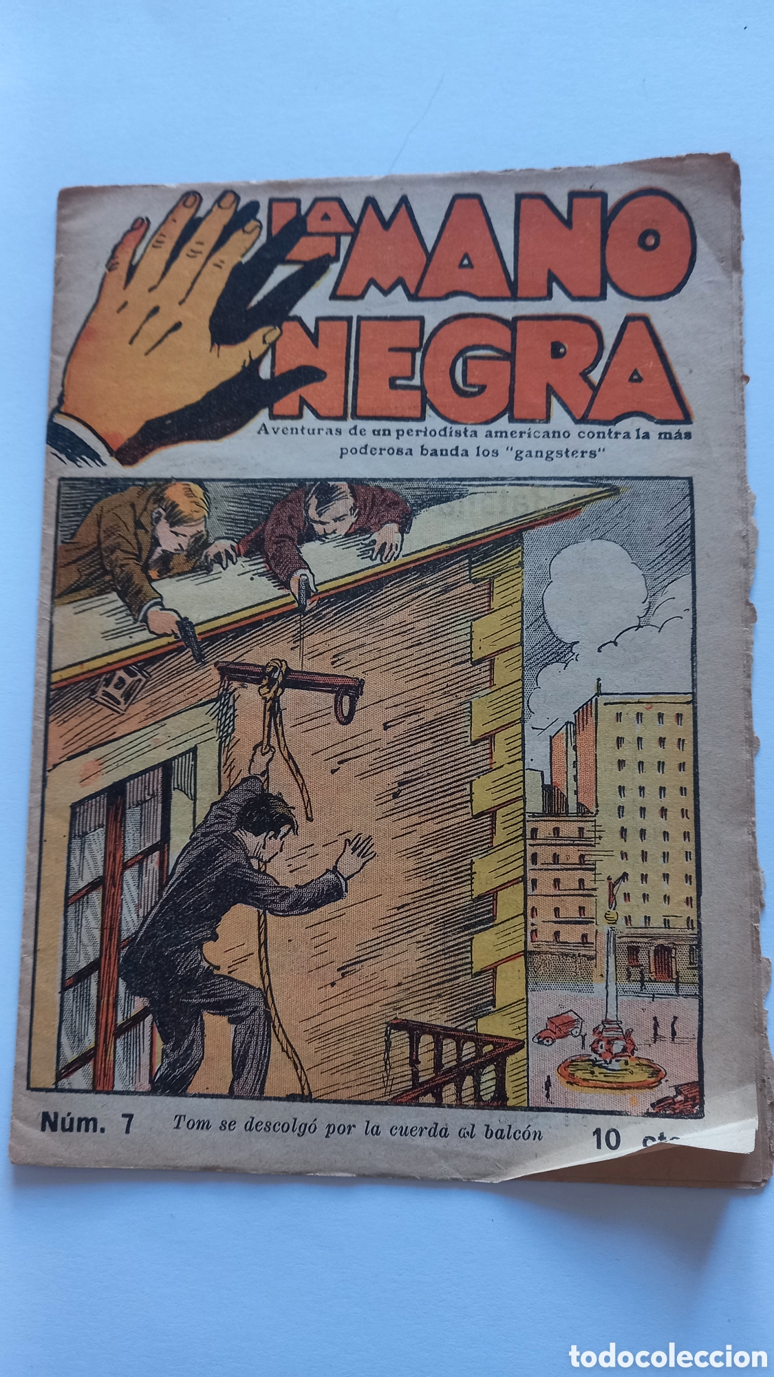 C&oacute;mics: MANO NEGRA. Editorial GATO NEGRO. Pulp. Numero 7 - Foto 1