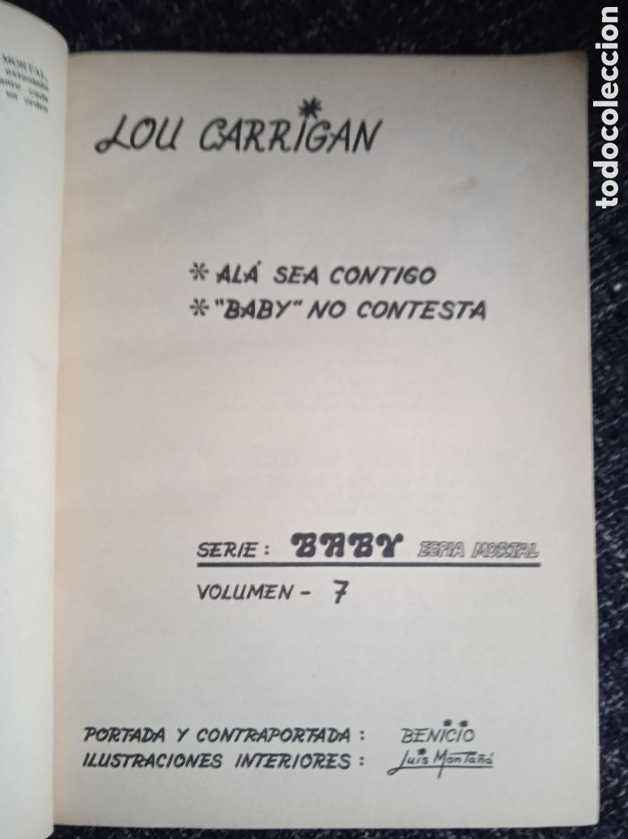 C&oacute;mics: BRIGITTE BABY N&ordm; 7 / LOU CARRIGAN -ED. VERA - Foto 2