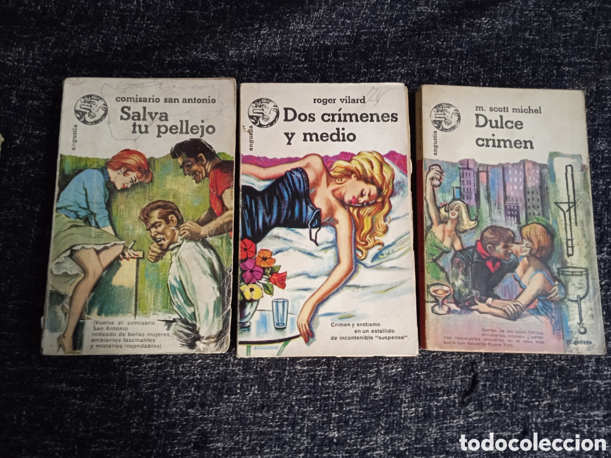 C&oacute;mics: LOTE DE 3 NOVELAS - COLECCION ANGUSTIA -ED. MATEU - Foto 1