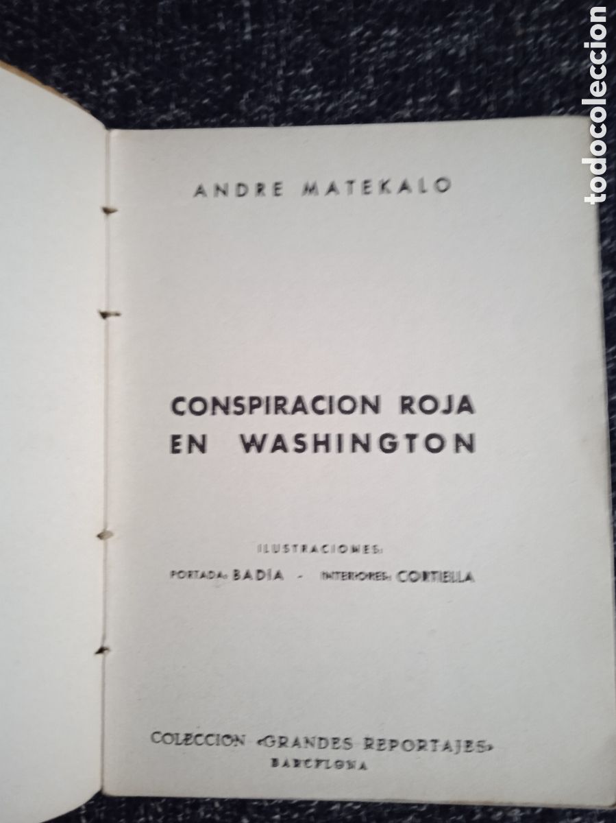 C&oacute;mics: CONSPIRACI&Oacute;N ROJA EN WASHINGTON / Andre Matekalo - Foto 2