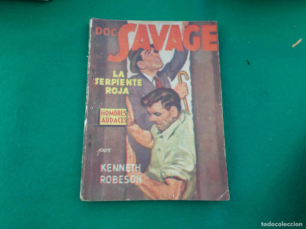 C&oacute;mics: KENNETH ROBENSON DOC SAVAGE MOLINO 319 LA SERPIENTE ROJA ARMTZ - Foto 1