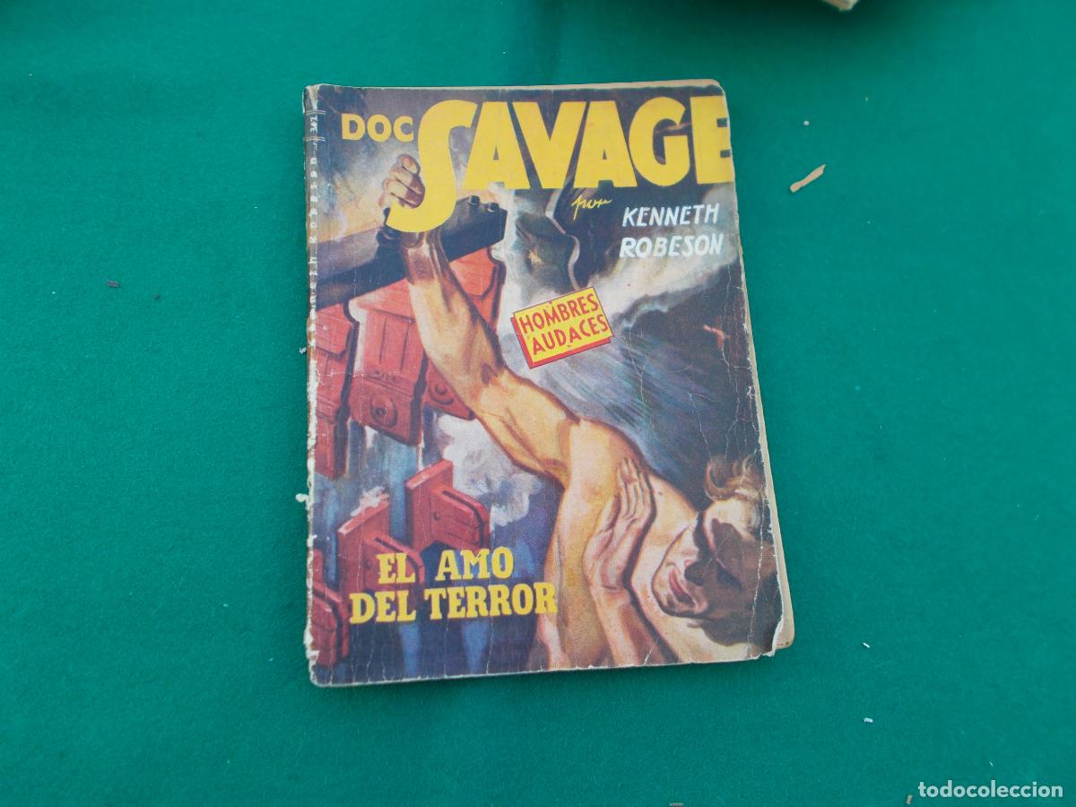 C&oacute;mics: KENNETH ROBENSON DOC SAVAGE MOLINO 342 EL AMO DEL TERROR ARMTZ - Foto 1