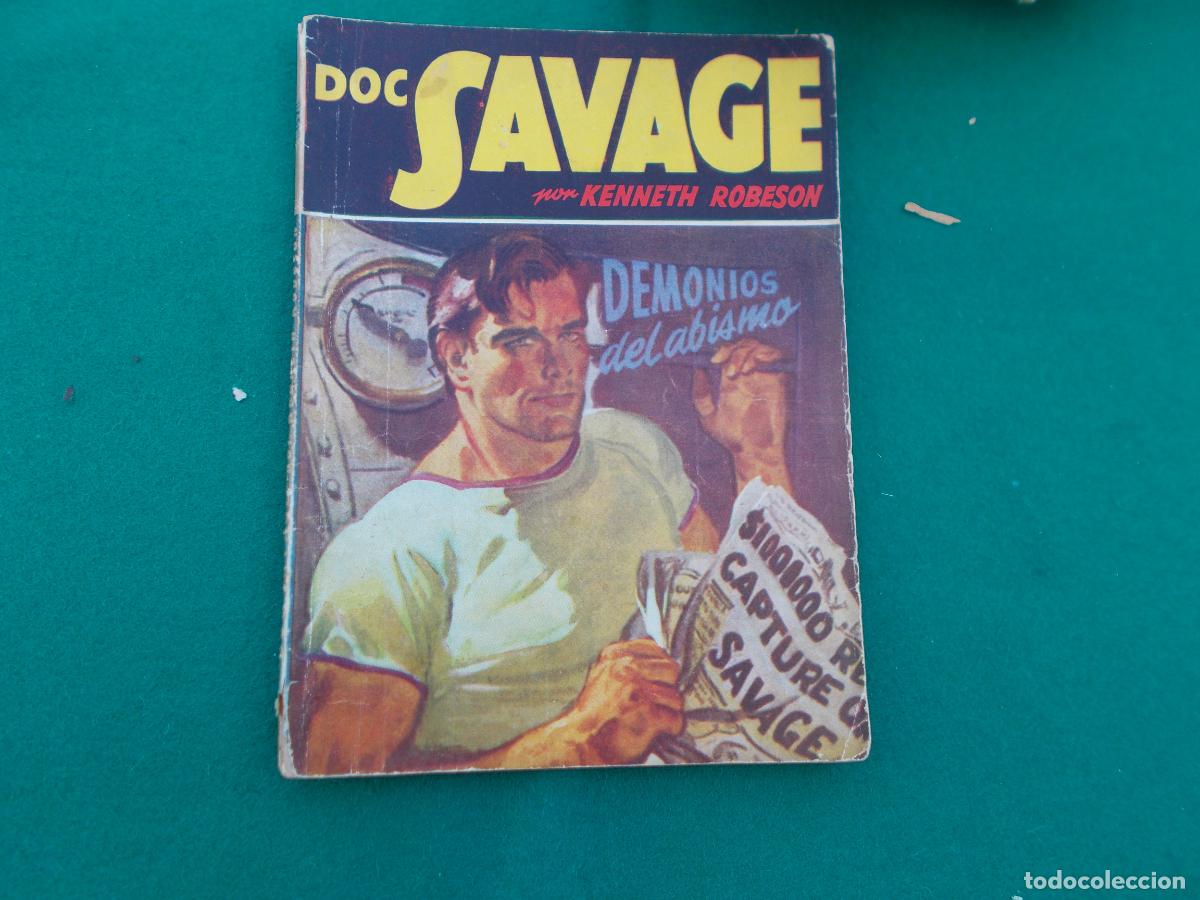 C&oacute;mics: KENNETH ROBENSON DOC SAVAGE MOLINO 357 DEMONIOS DEL ABISMO ARMTZ - Foto 1