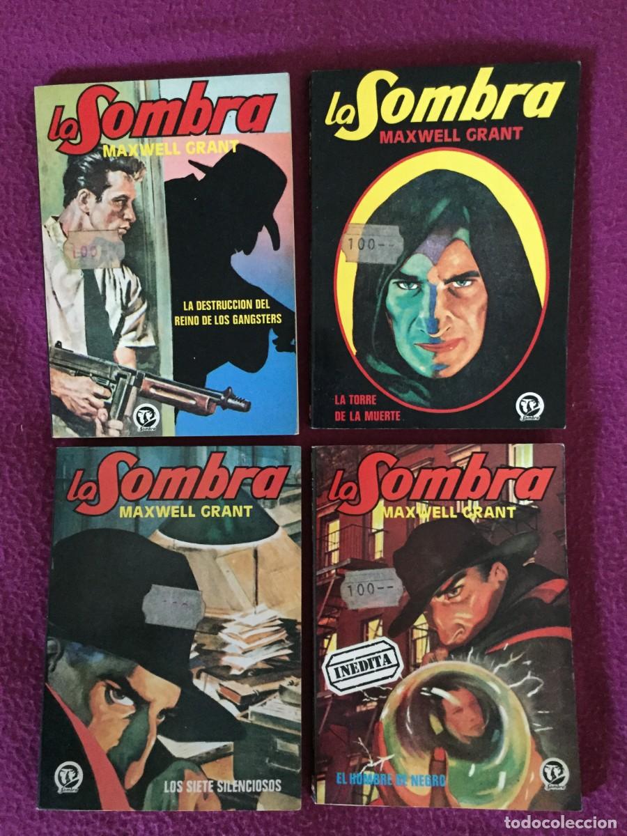 C&oacute;mics: LOTE DE 7 TOMOS DE LA SOMBRA , MAXWELL GRANT --- DEL N&ordm; 1 AL 9 - Foto 4