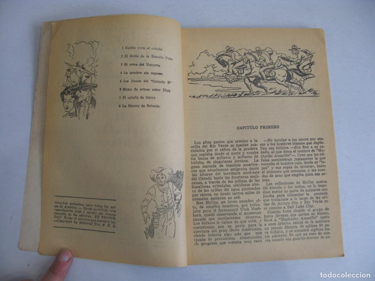 C&oacute;mics: COLECCI&Oacute;N COW-BOYS N&Uacute;MEROS 1 a 8 - EDITORIAL TOR 1948 - Foto 26