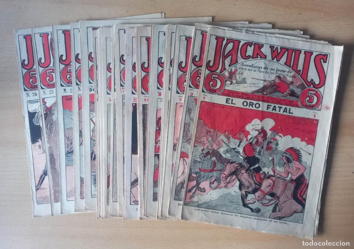 C&oacute;mics: JACK WILLS - EL GATO NEGRO / COLECCI&Oacute;N COMPLETA (24 N&Uacute;MEROS) - Foto 1